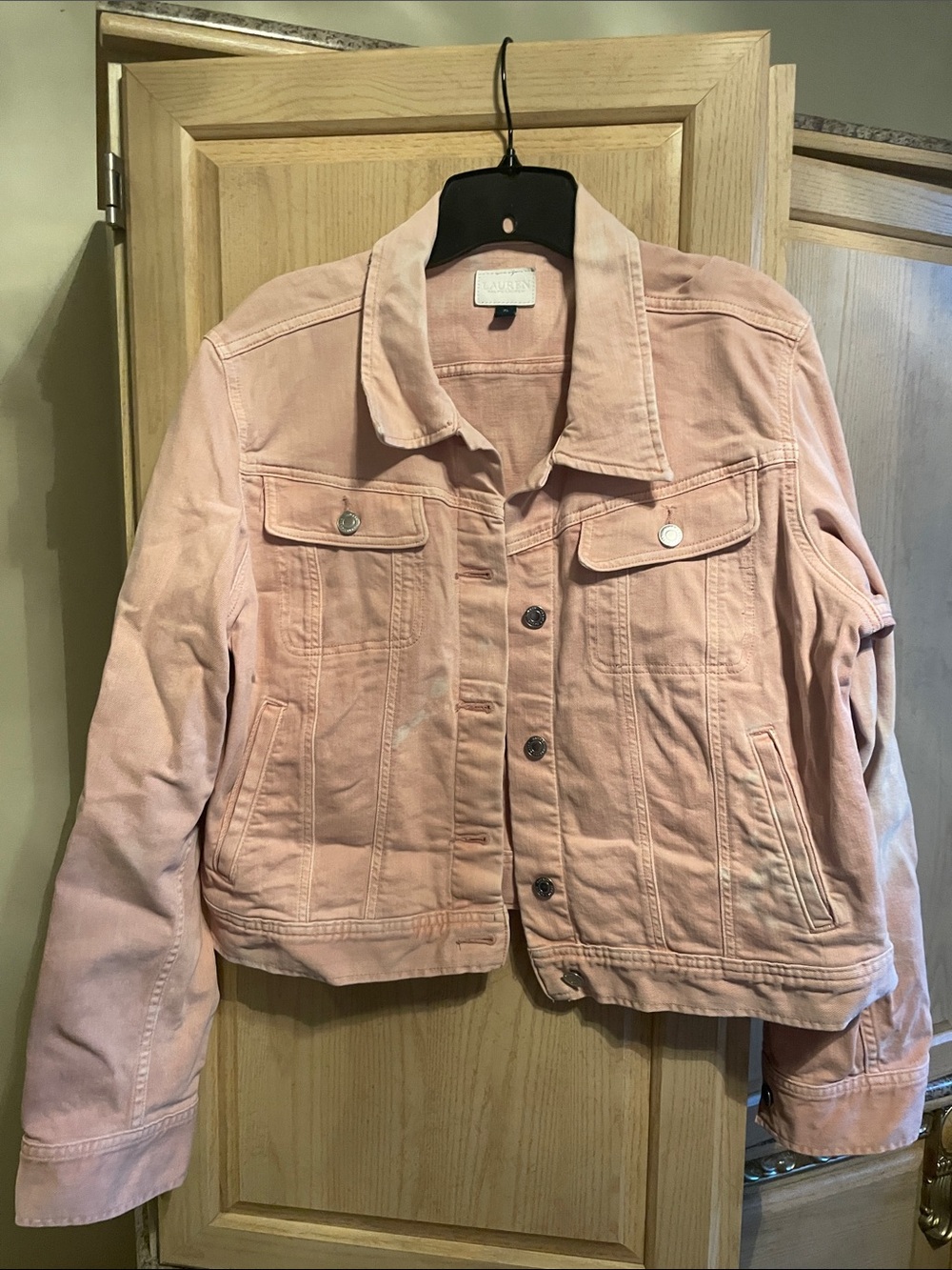 Ralph Lauren Blush Pink Denim Jacket